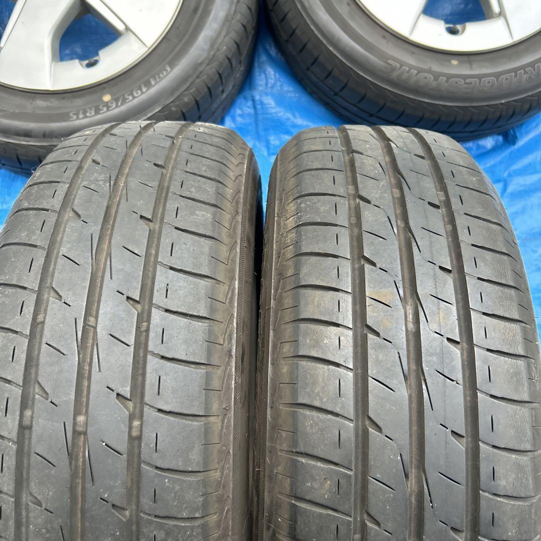 30プリウス 純正ホイール 195/65R15 ブリヂストン
