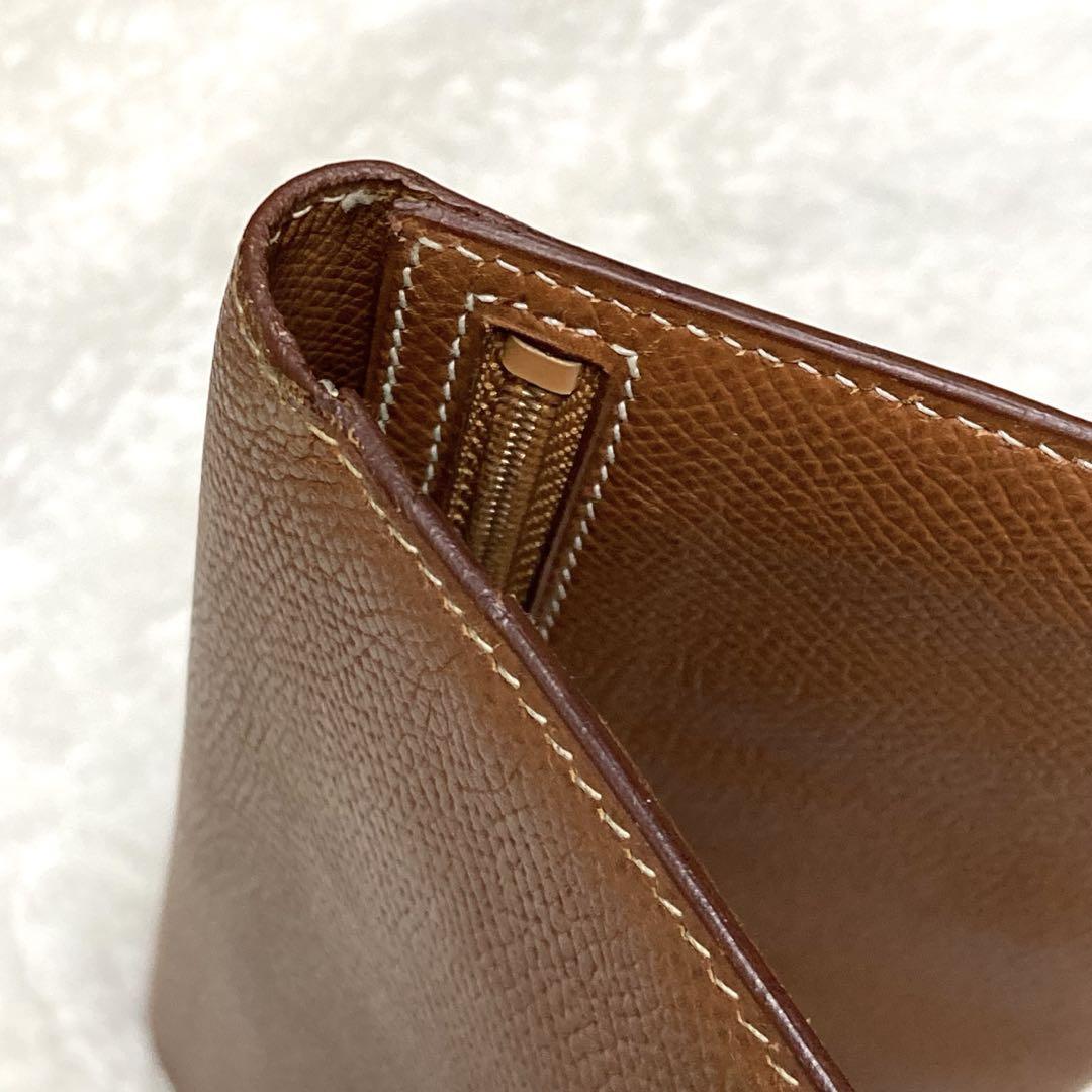 エルメス べアン クラシック クシュベル ゴールド ○Y刻印 HERMES