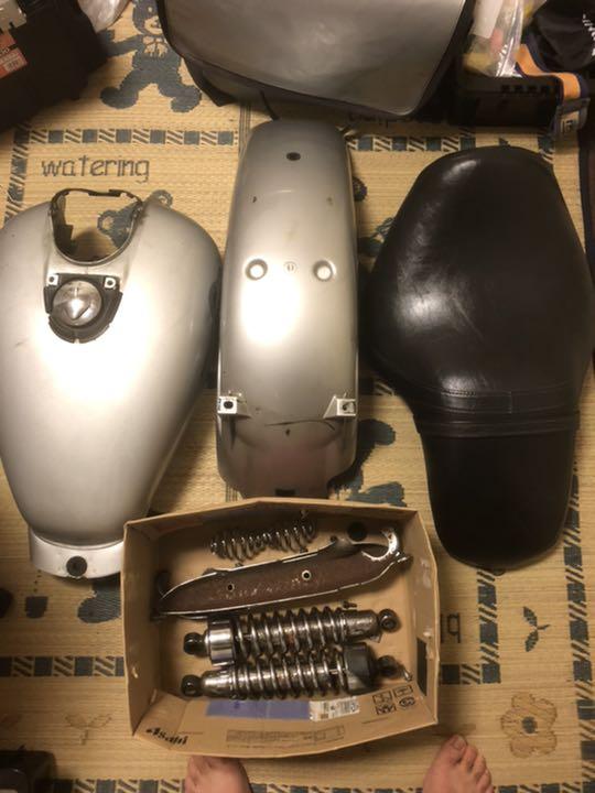 マグナ250 純正パーツセット