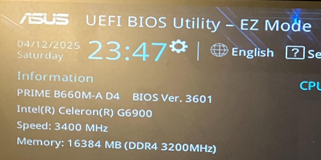 ASUS PRIME B660M-A マザーボード