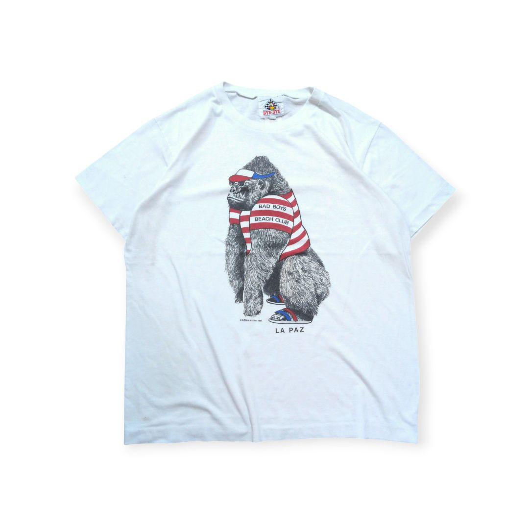 80s ヴィンテージ　ゴリラ　Tシャツ　アメリカ製　シングルステッチ