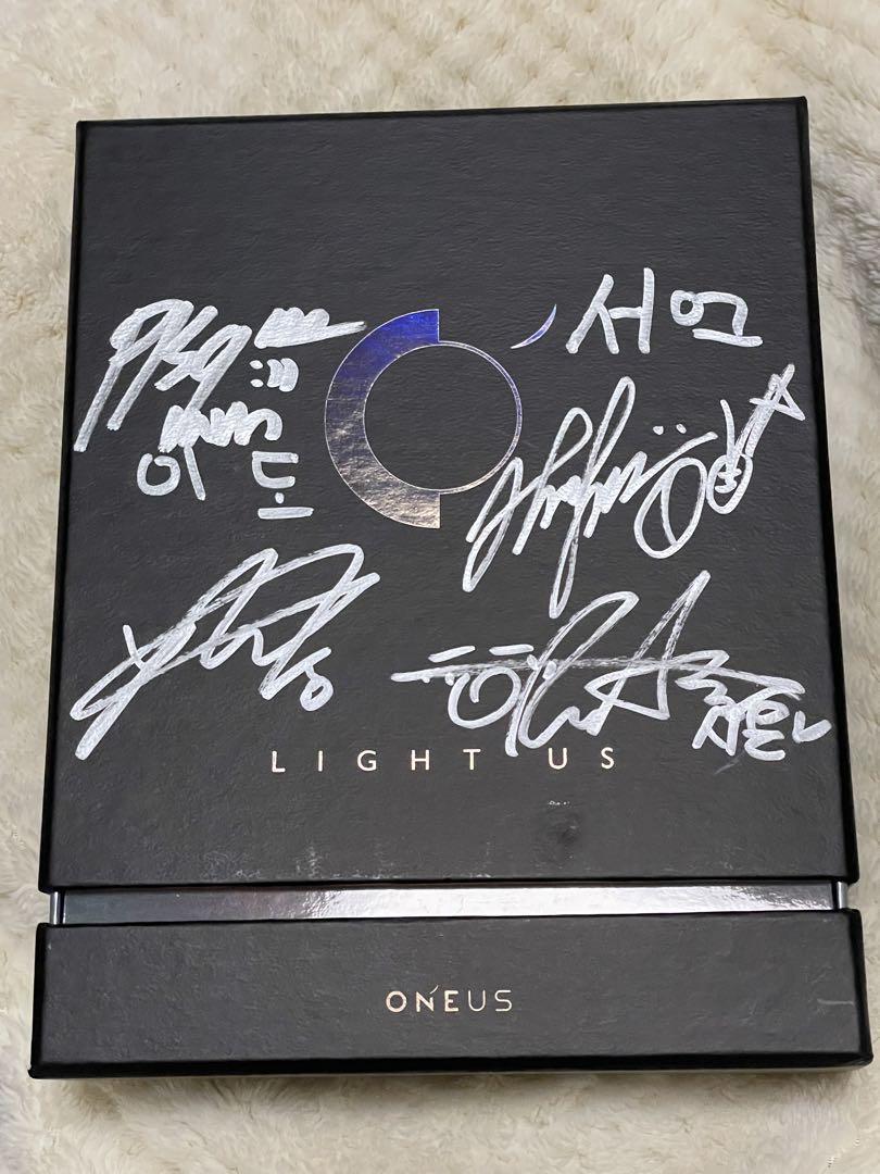 ONEUS ファヌン　サイン Oneus サイン入り cd - メルカリ