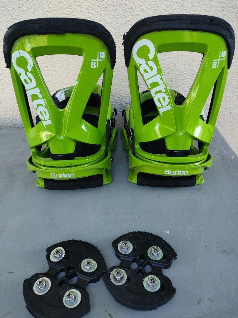 Burton Cartel スノーボード ビンディング
M サイズ　Reflex