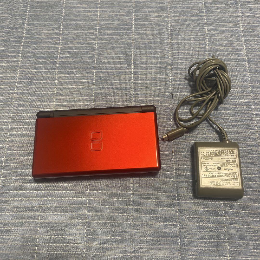任天堂 NintendoDS Light クリムゾンレッド 【動作良好】