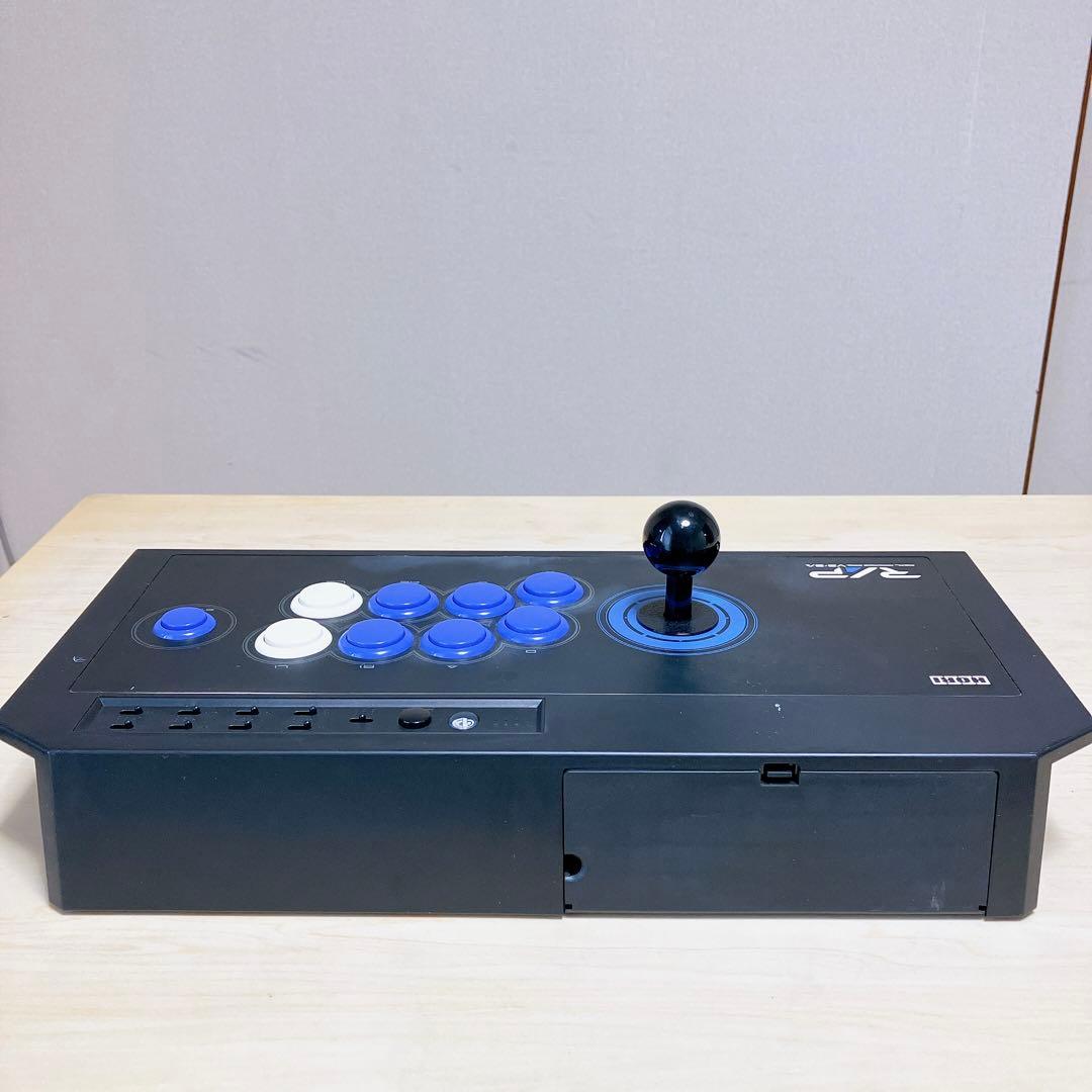 レア商品 HORI リアルアーケードPro.V3 SA  アケコン 希少 プロ HORI リアルアーケードPro V3 SA ホリ カラー ブラック×ダークブルー