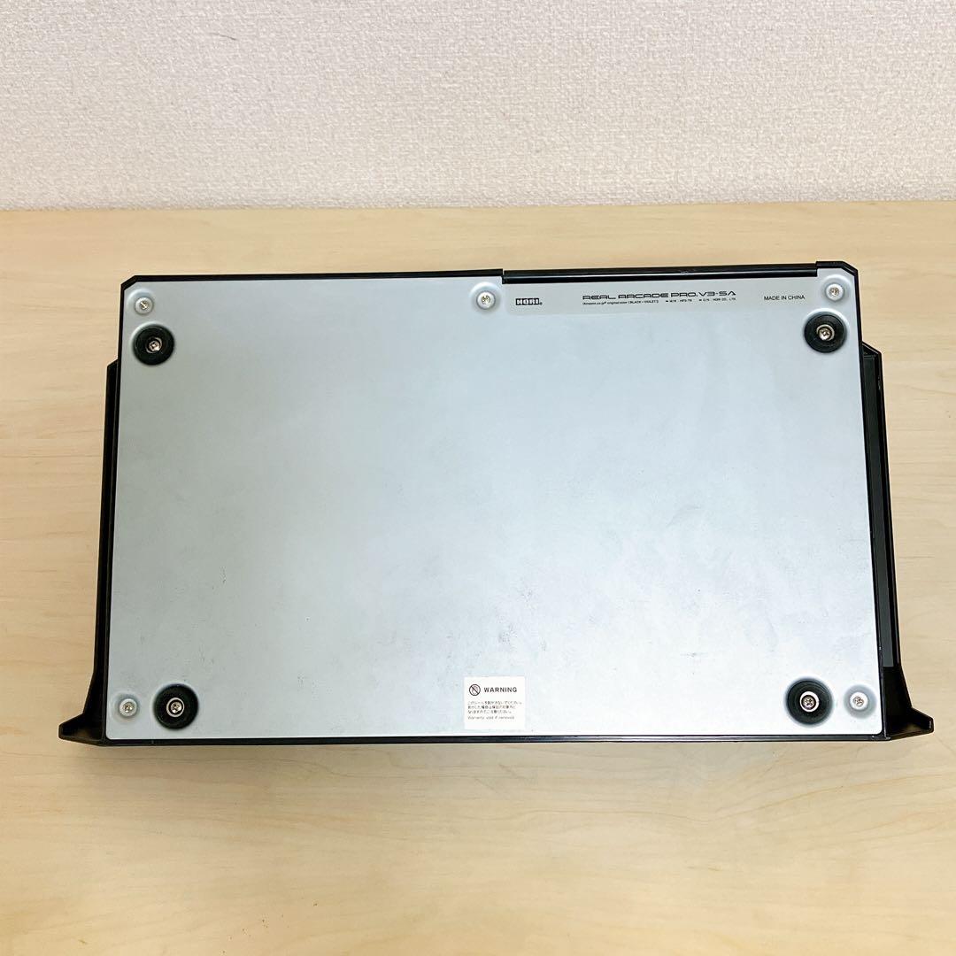 レア商品 HORI リアルアーケードPro.V3 SA  アケコン 希少 プロ HORI リアルアーケードPro V3 SA ホリ カラー ブラック×ダークブルー