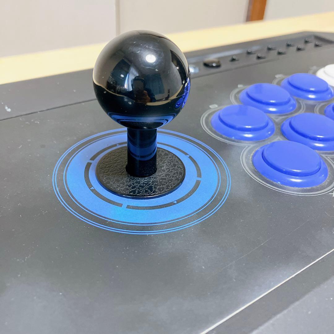 レア商品 HORI リアルアーケードPro.V3 SA  アケコン 希少 プロ HORI リアルアーケードPro V3 SA ホリ カラー ブラック×ダークブルー