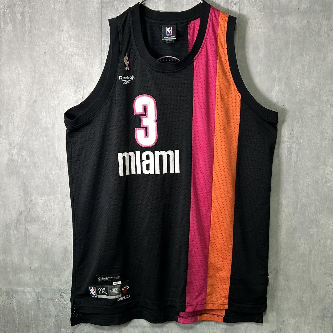 希少デザイン NBA ドウェイン・ウェイド ユニフォーム ヒート メッシュ