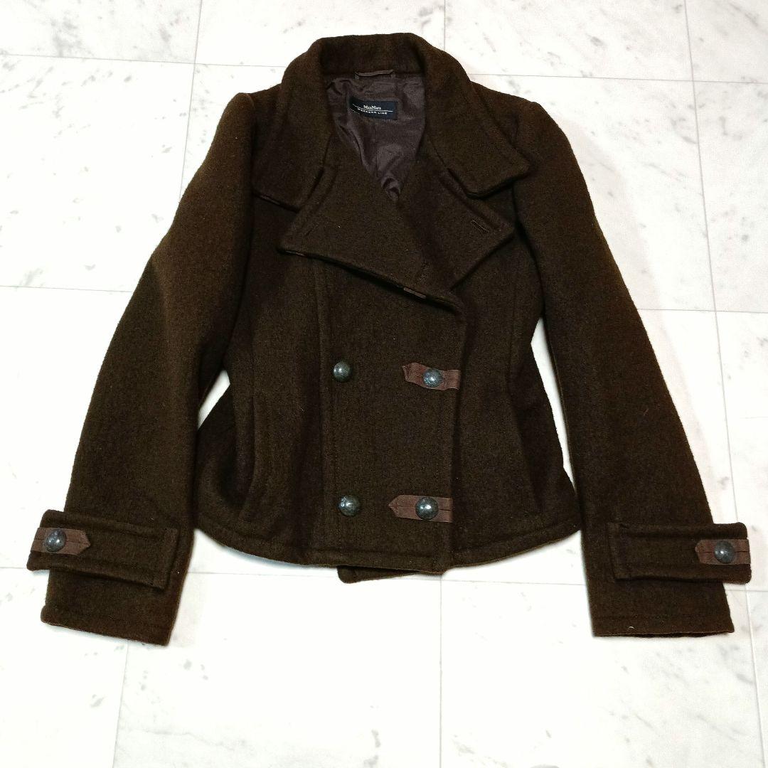 MaxMara weekendline マックマーラ ウール ショートコートL Weekend Max Mara