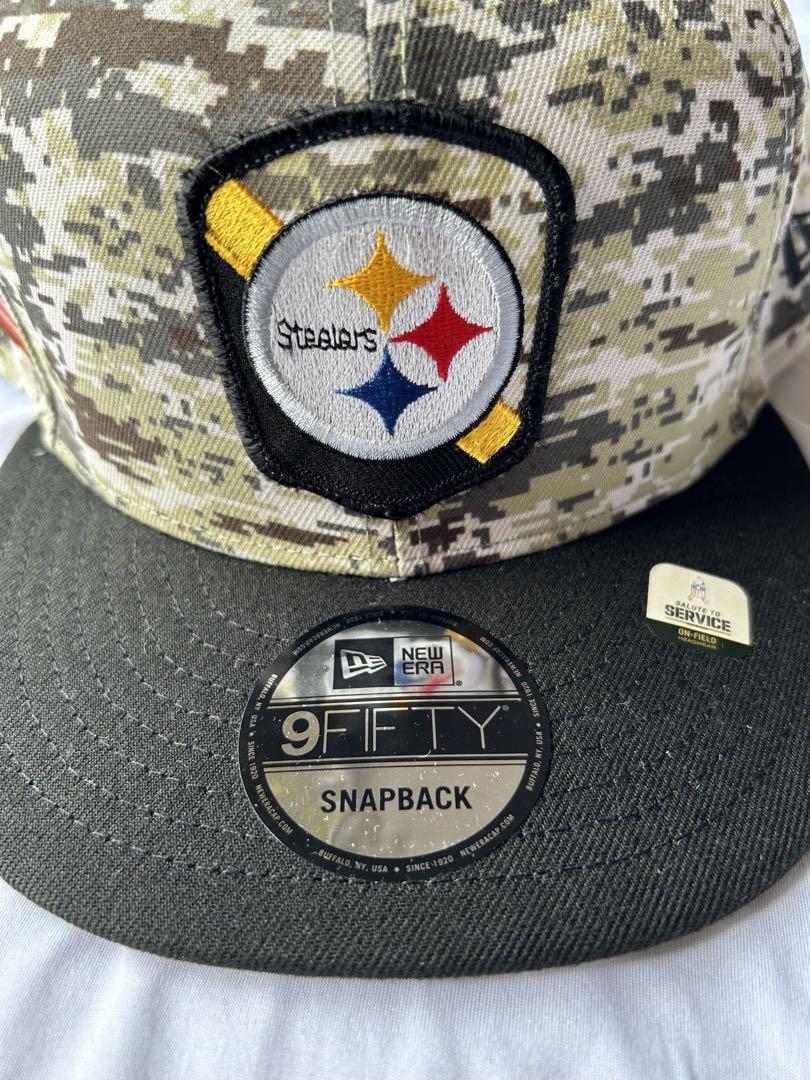 値下げ 新品未使用 フリーサイズ NFL スティーラーズ ニューエラキャップ