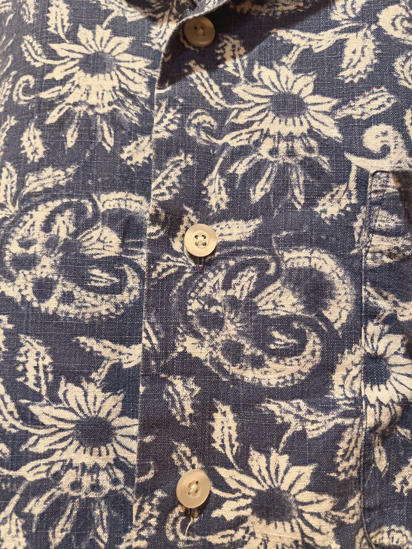 90s Ralph Lauren CALDWELL アロハシャツ オープンカラー