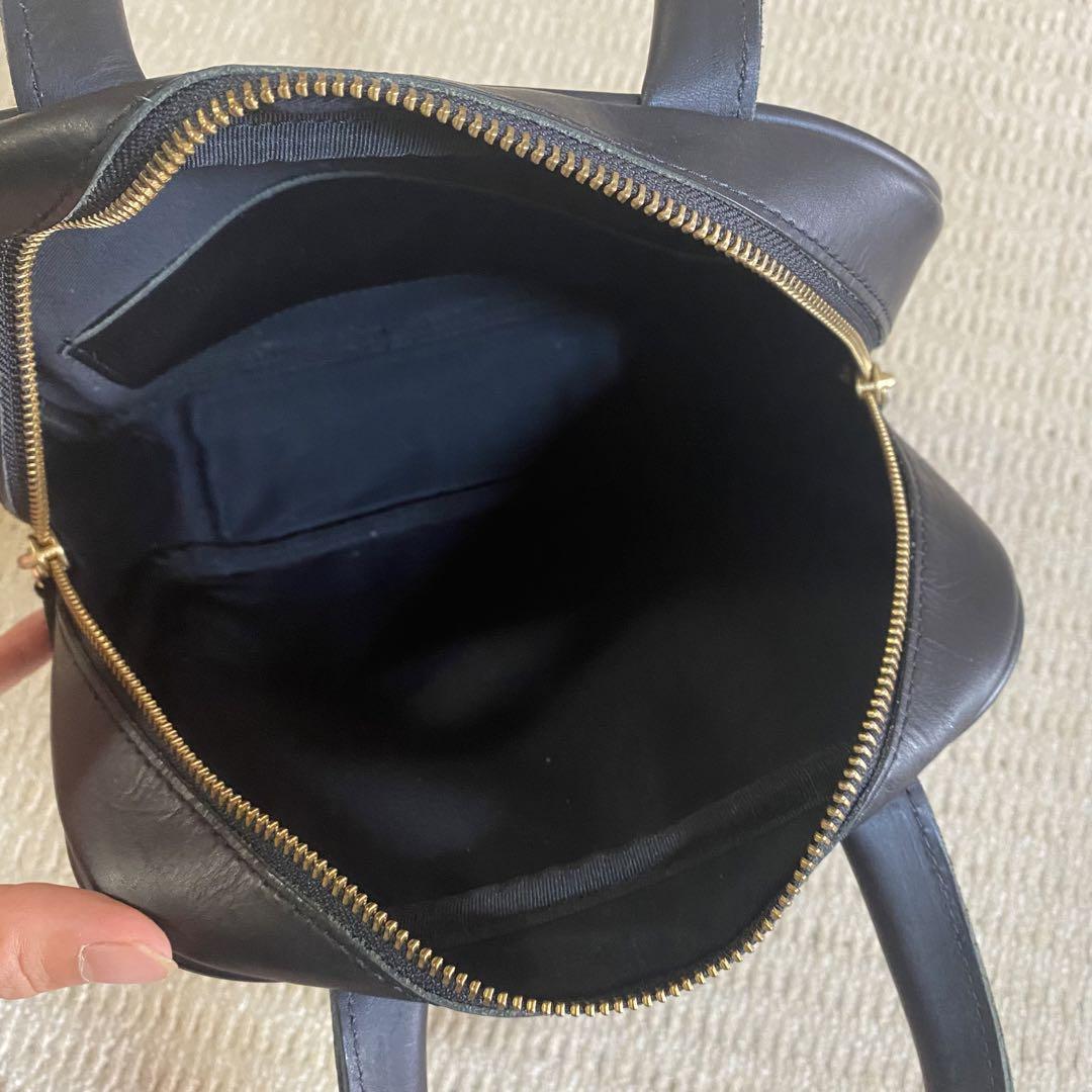 figlondon フィグロンドン グランマバッグ Black レザー 黒