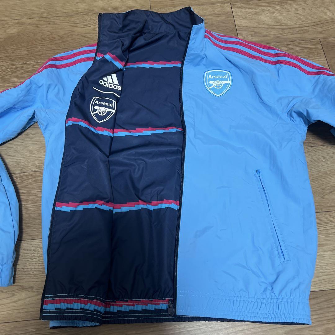 アーセナル adidas リバーシブルジャケット
