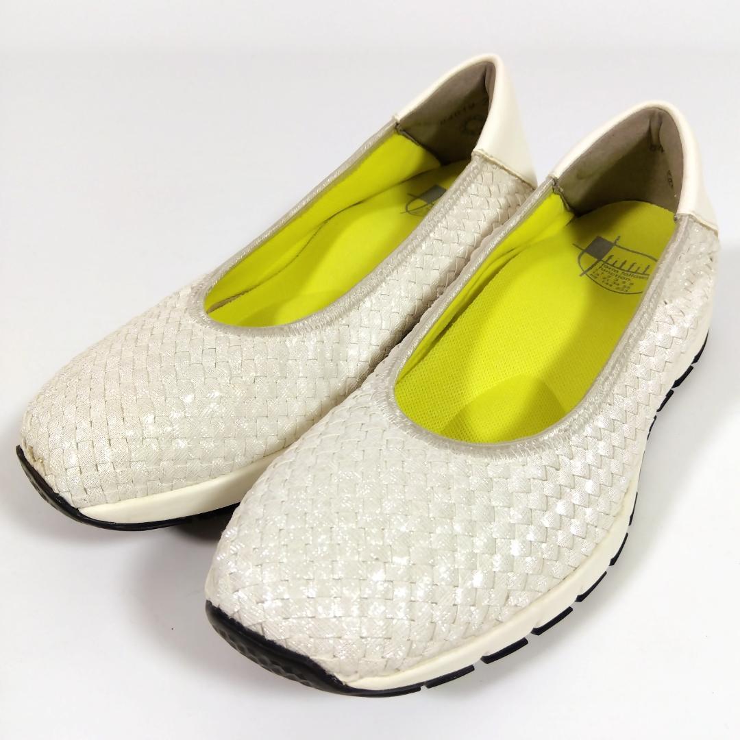 【極美品】 fitfit スニーカー スリッポン 24.0cm