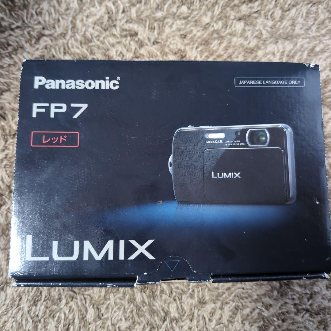 Panasonic FP7 レッド コンパクトカメラ