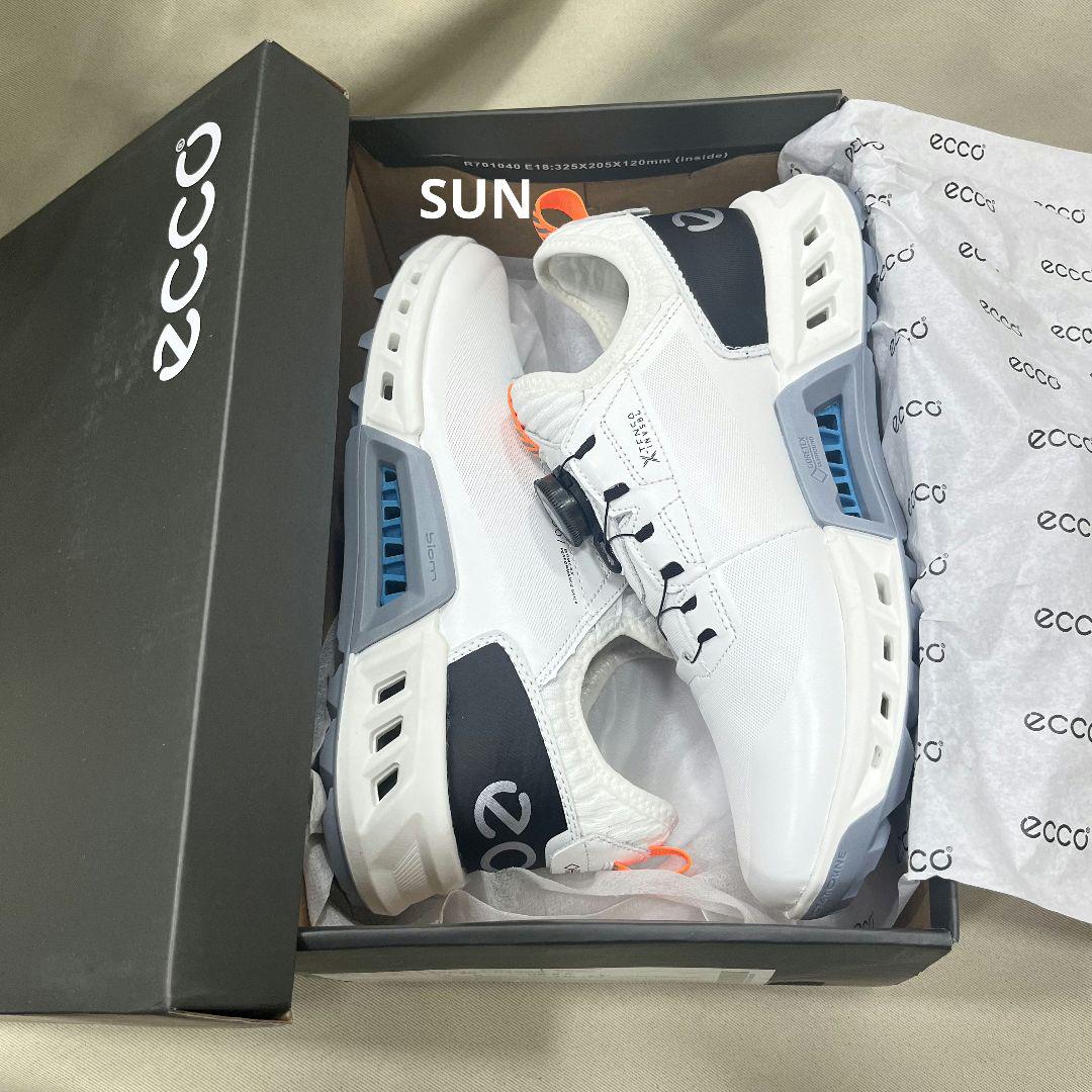 【正規品】 ECCO ゴルフシューズ 40 BOAフィット シューズ(男性用)