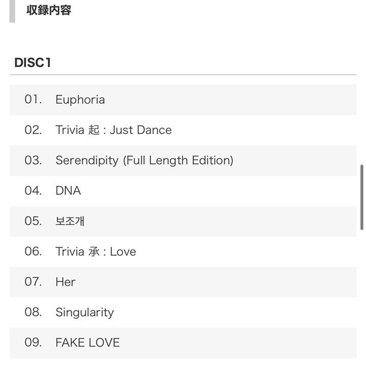 BTS公式（4枚）限定トレカ付‼️LOVE YOURSELF 結 ´Answer´