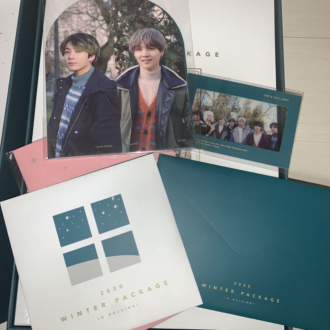 BTS winter package 2020 ウィンパケ ブックレット ジン BTS 2020 ウィンパケ ウィンターパッケージ ジン JIN
