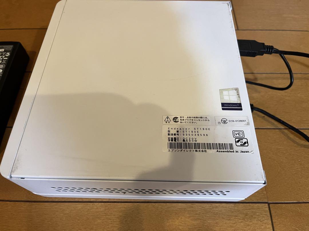 EPSON Endeaver ST190E 第8世代6コア i5 8500T搭載