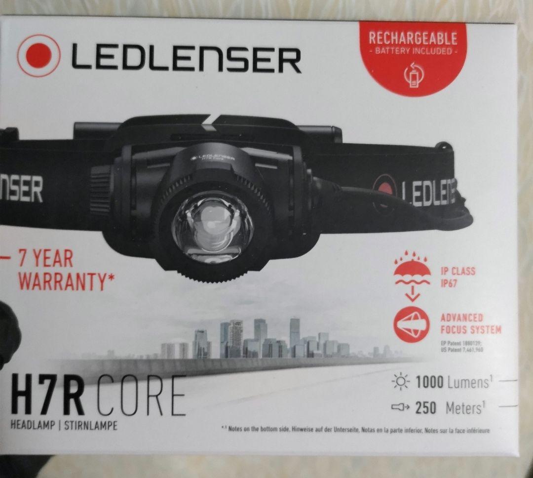 新品　未使用　LEDLENSER h7r core レッドレンザー 生産終了】Ledlenser H8R ｜工事・作業用ヘッドライト｜レッド