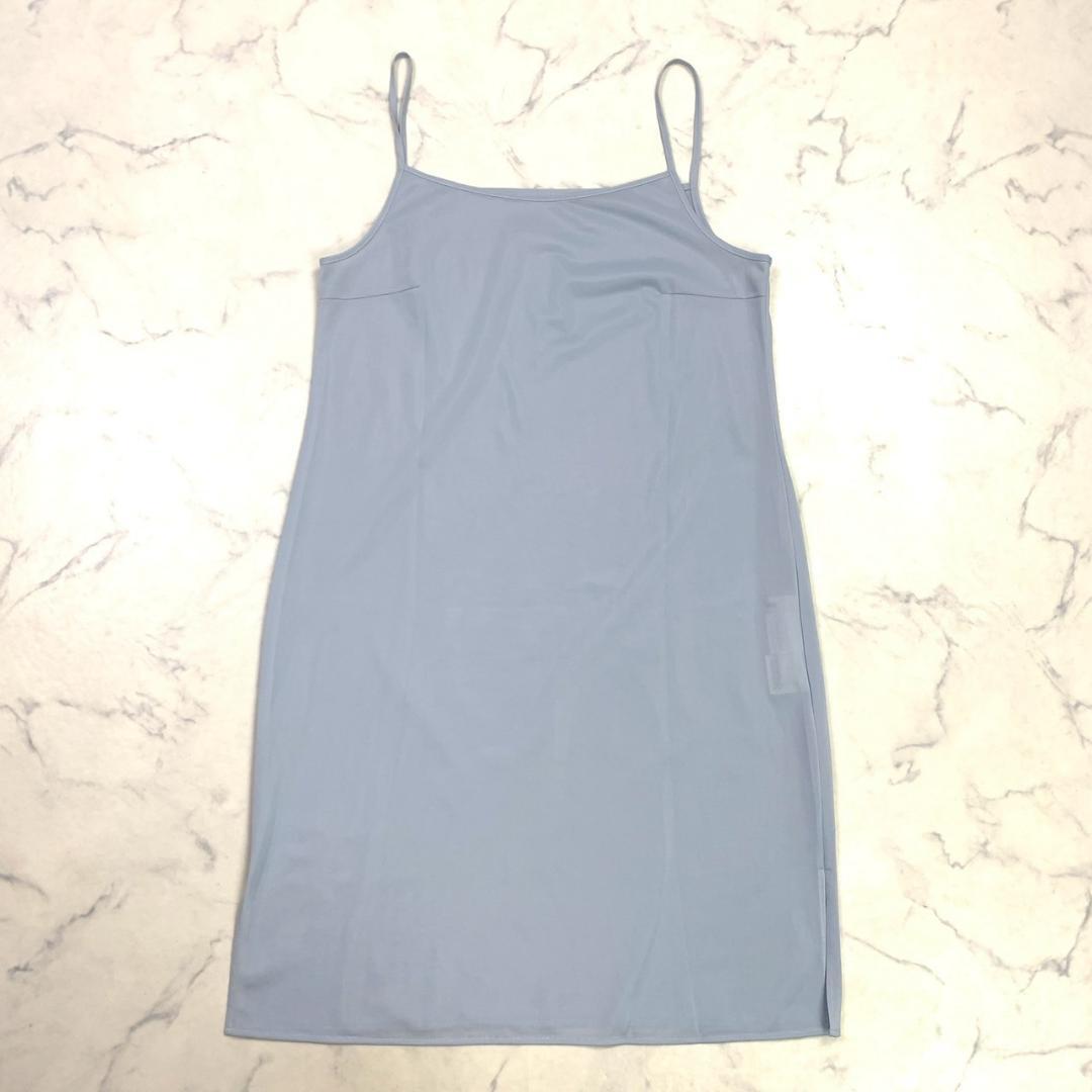 美品☆Rene ニットドレス ワンピース レース ペチコート付き 36
