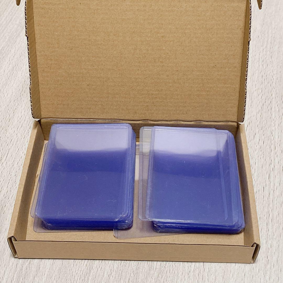 ❤️10%OFF❤️トップローダー トレカ保護ケース 30枚