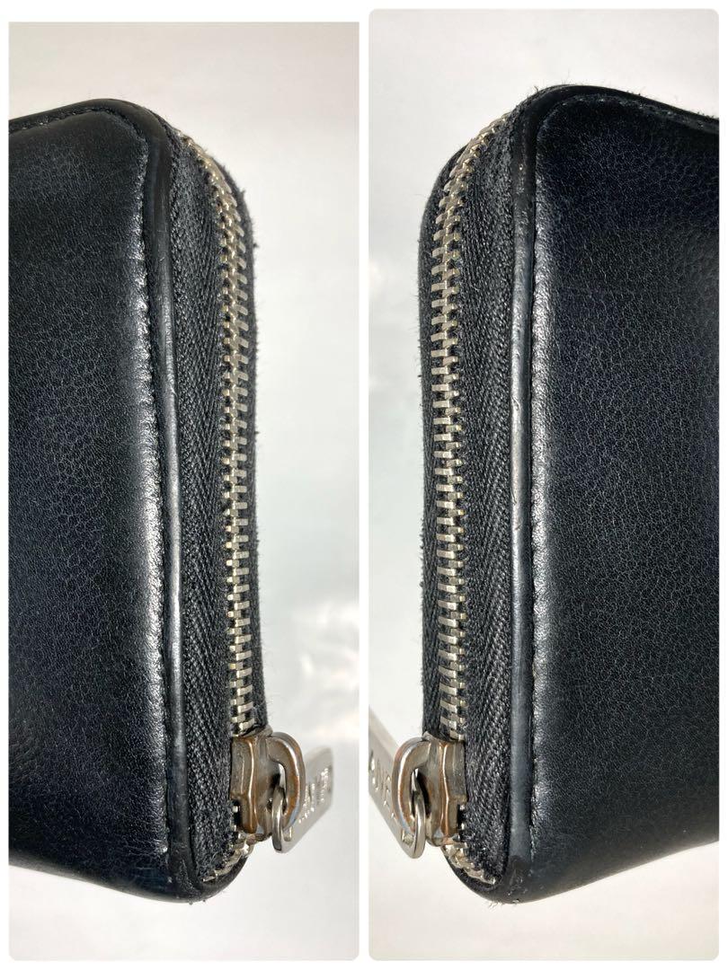 CHANEL シャネル　ブリリアント　レザー　ラウンドファスナー　長財布