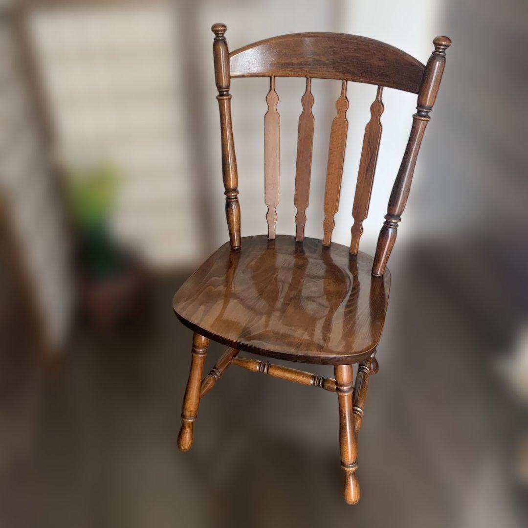 お*び様 逸品　コイズミ　ウィンザーチェア 木製　椅子　チェア