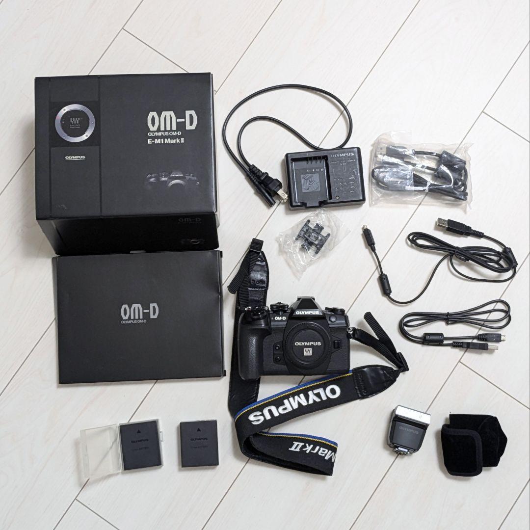 美品　OLYMPUS OM-D E-M1 MarkⅡ オリンパス　ブラック
