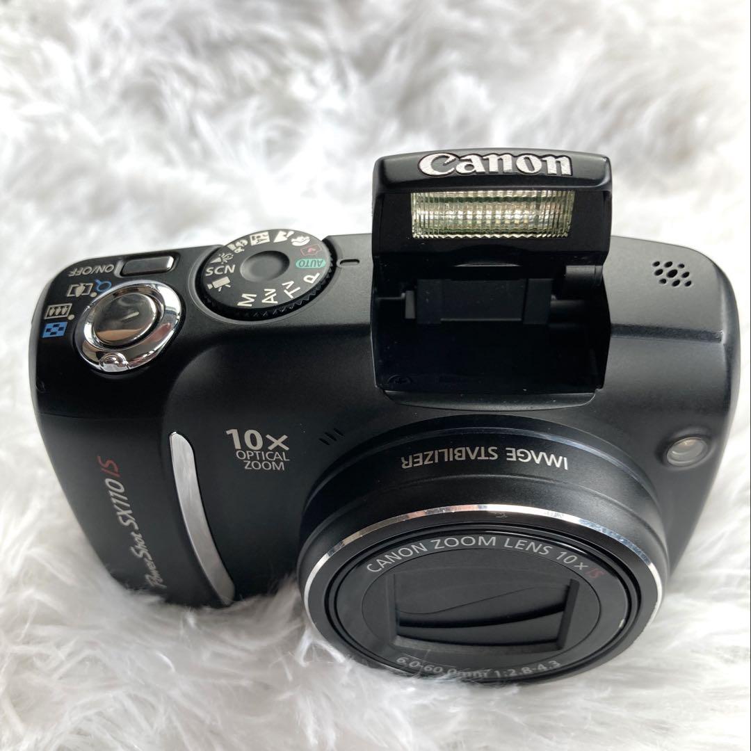 【美品】 Canon Powershot SX110 IS キャノン デジカメ