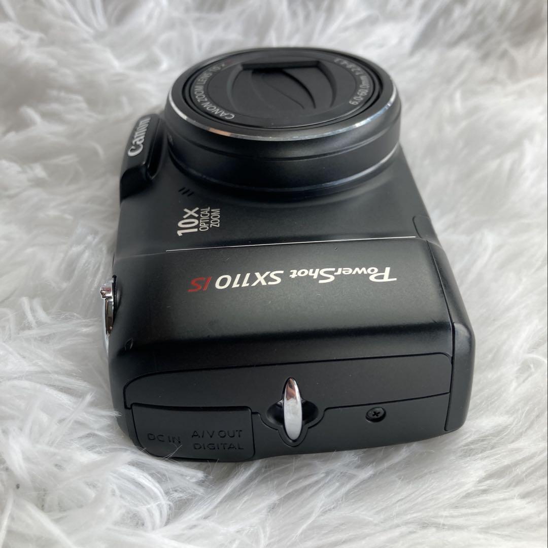 【美品】 Canon Powershot SX110 IS キャノン デジカメ