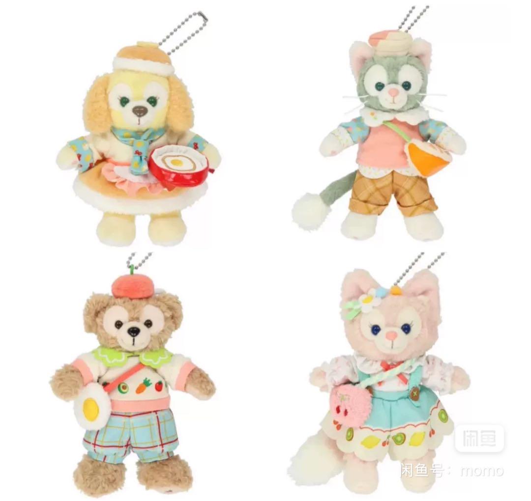 1/20発送 ワンダフルキッチン ぬいぐるみバッジ コンプリート4点