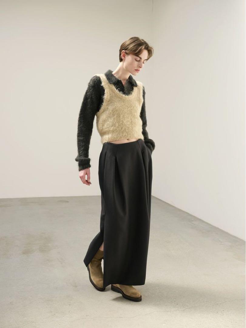 【AURALEE】BRUSHED SUPER KID MOHAIR KNIT トップス 【AURALEE】BRUSHED SUPER KID MOHAIR KNIT トップス