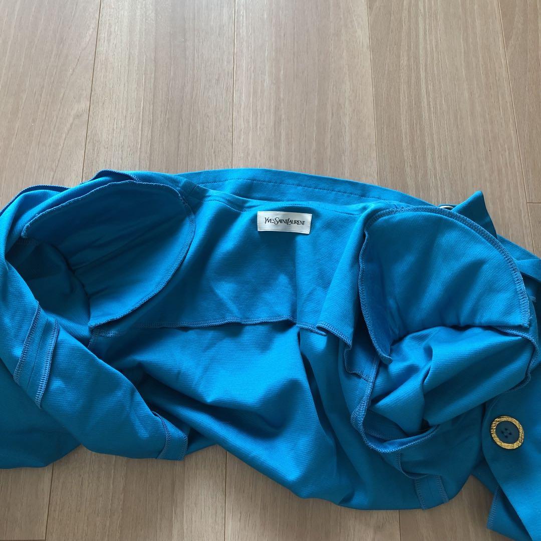 YVES SAINT LAURENT イブサンローラン カーディガン 綿 M