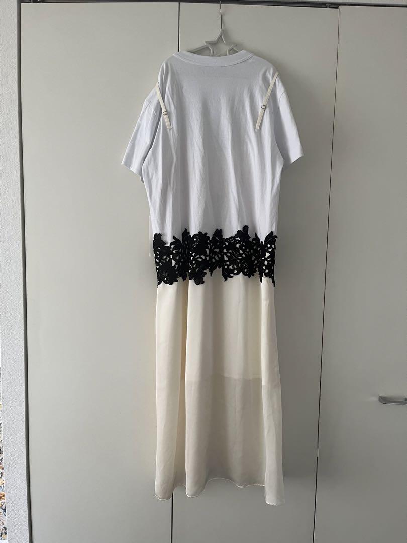 最終sale!【sacai】レーストリムホワイトシアサッカードレス 24-07505-5-pc-l.jpg
