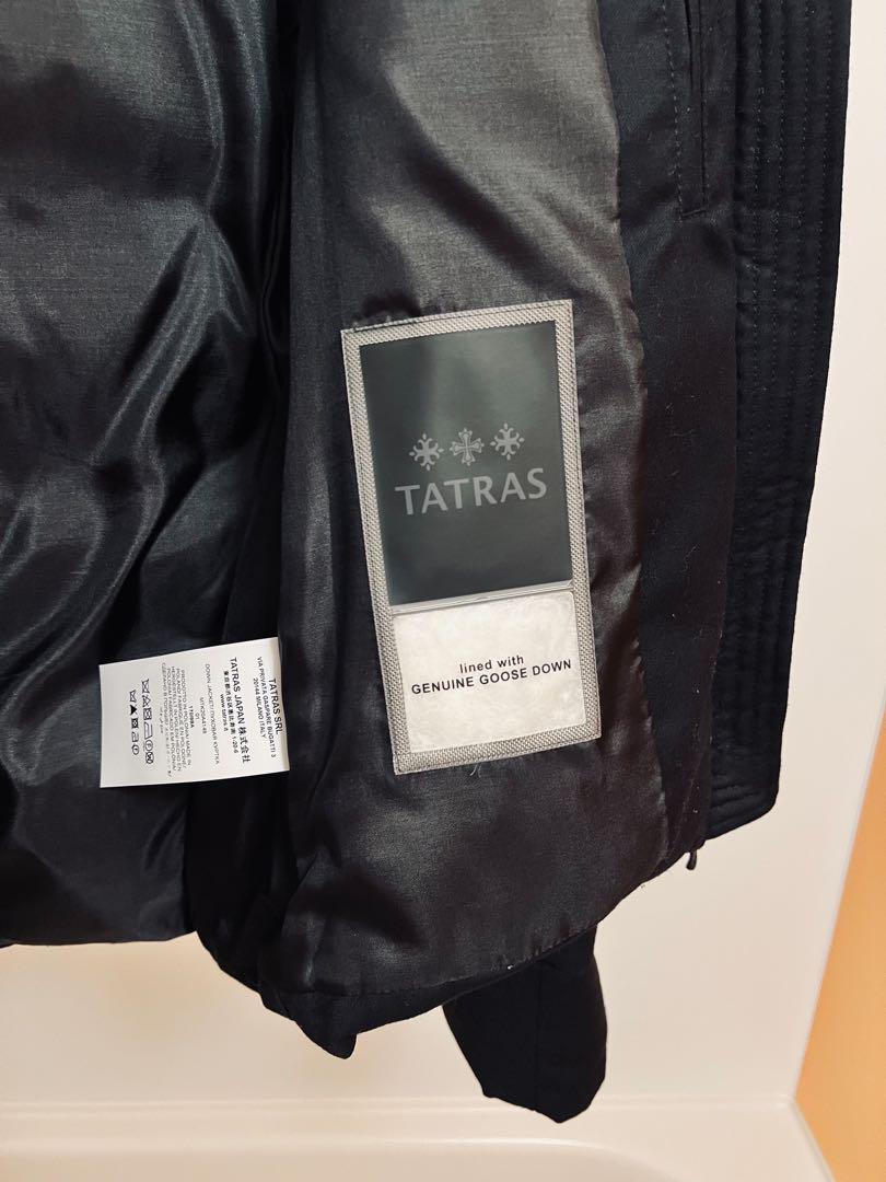 TATRAS ブラックダウンジャケット 01美品