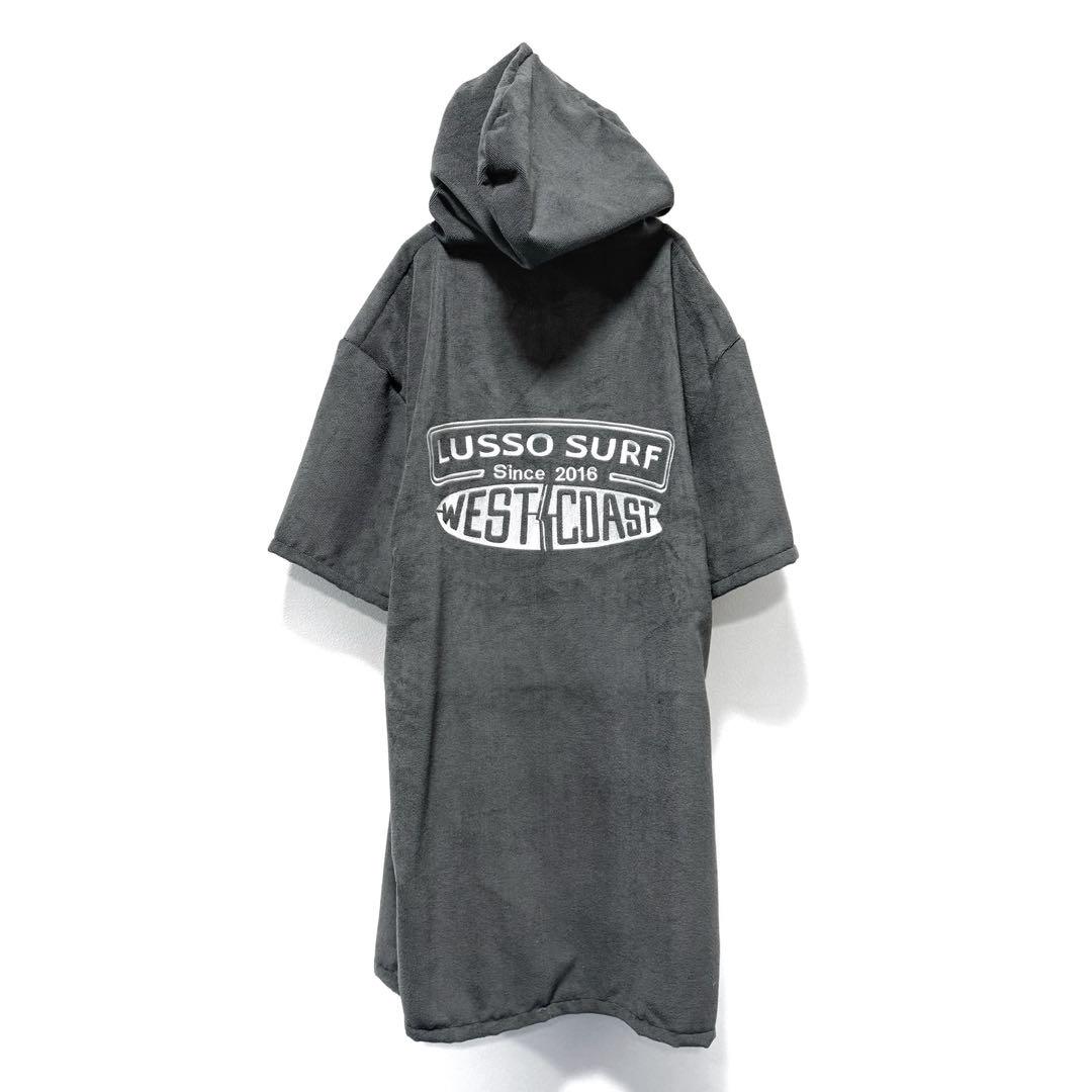 再入荷　LUSSO SURF お着替えポンチョ　グレー⭐︎送料込み 正規品 LUSSO SURF お着替えポンチョ グレー⭐︎送料込み - メルカリ