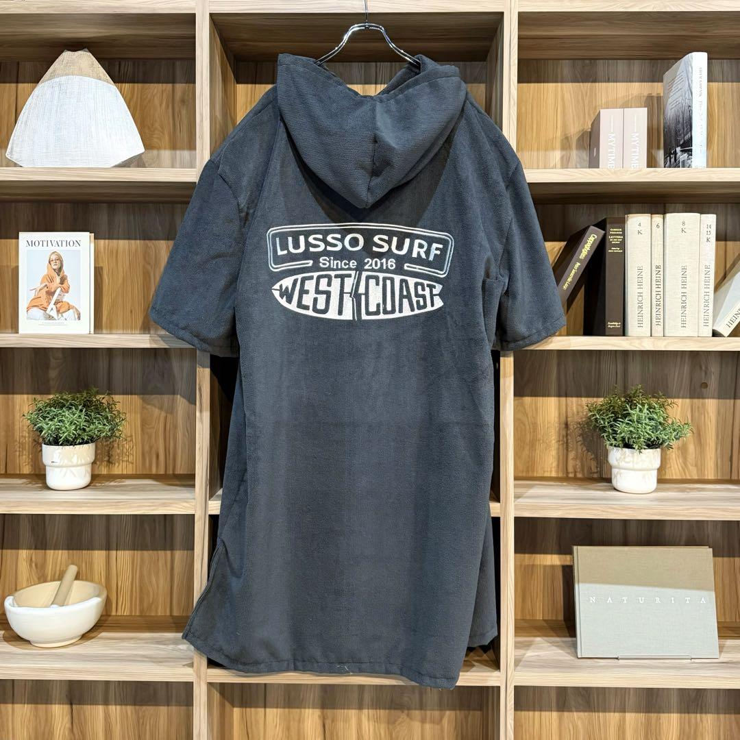 正規品 LUSSO SURF お着替えポンチョ グレー⭐︎送料込み - メルカリ