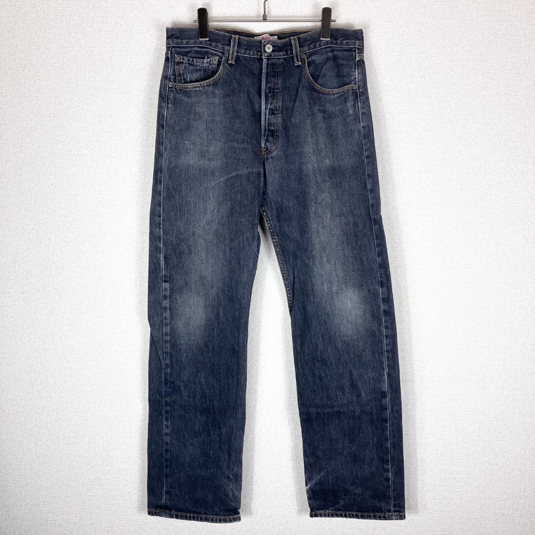 リーバイス501 Levis W34 ブラックデニムパンツ 黒 00s 9004