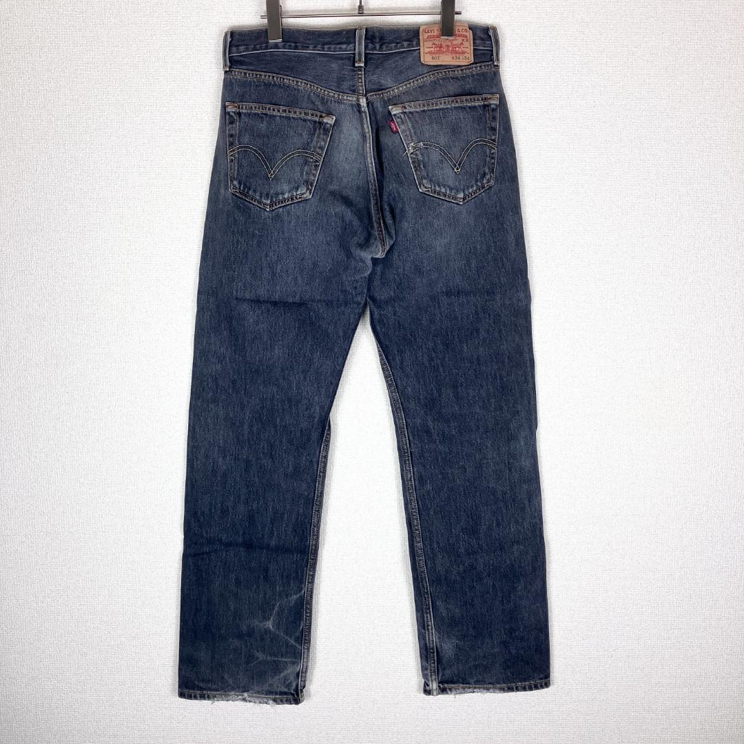 リーバイス501 Levis W34 ブラックデニムパンツ 黒 00s 9004