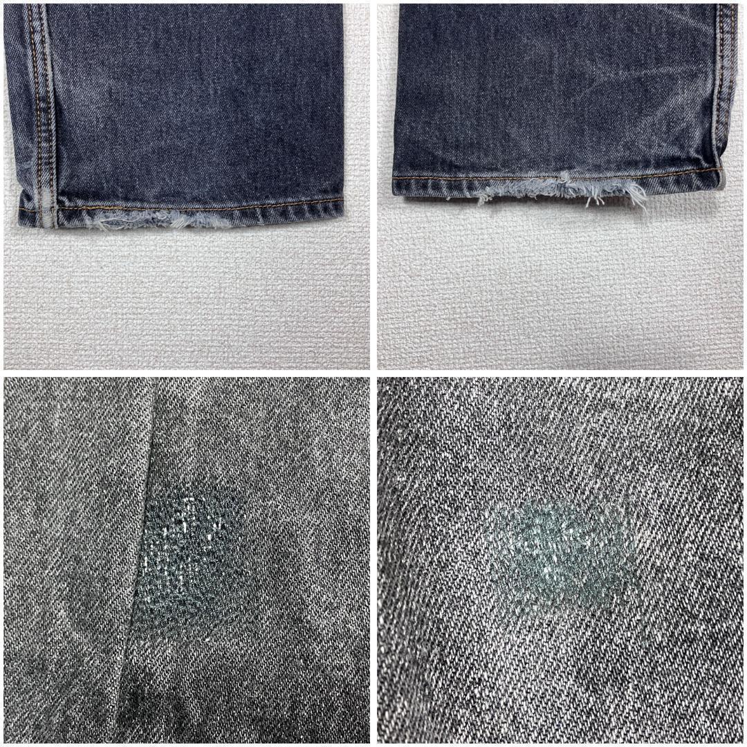 リーバイス501 Levis W34 ブラックデニムパンツ 黒 00s 9004