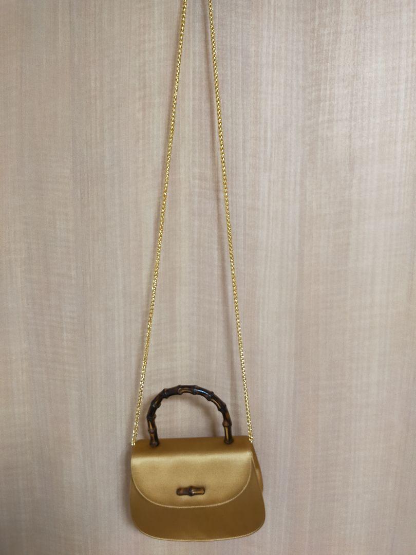 グッチ ゴールドサテン 3vkdm-m70557209247 2wayミニハンドバック 2022安い