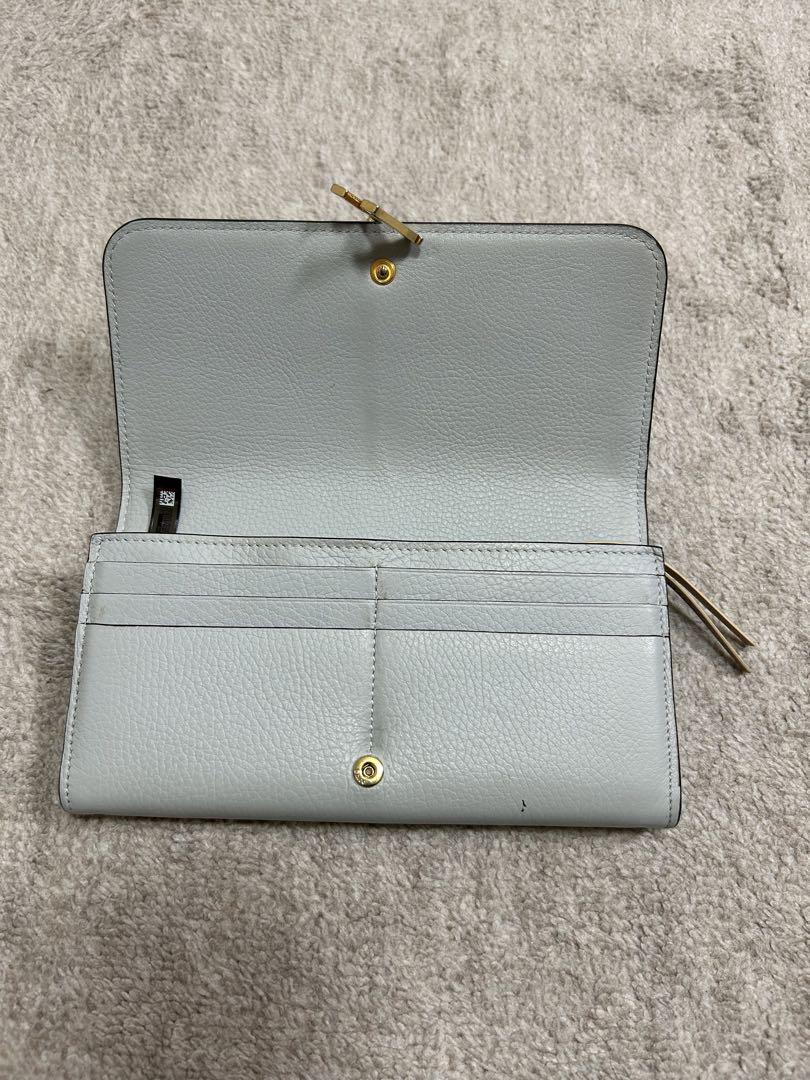 Chloe クロエ 長財布 アルファベット グレー