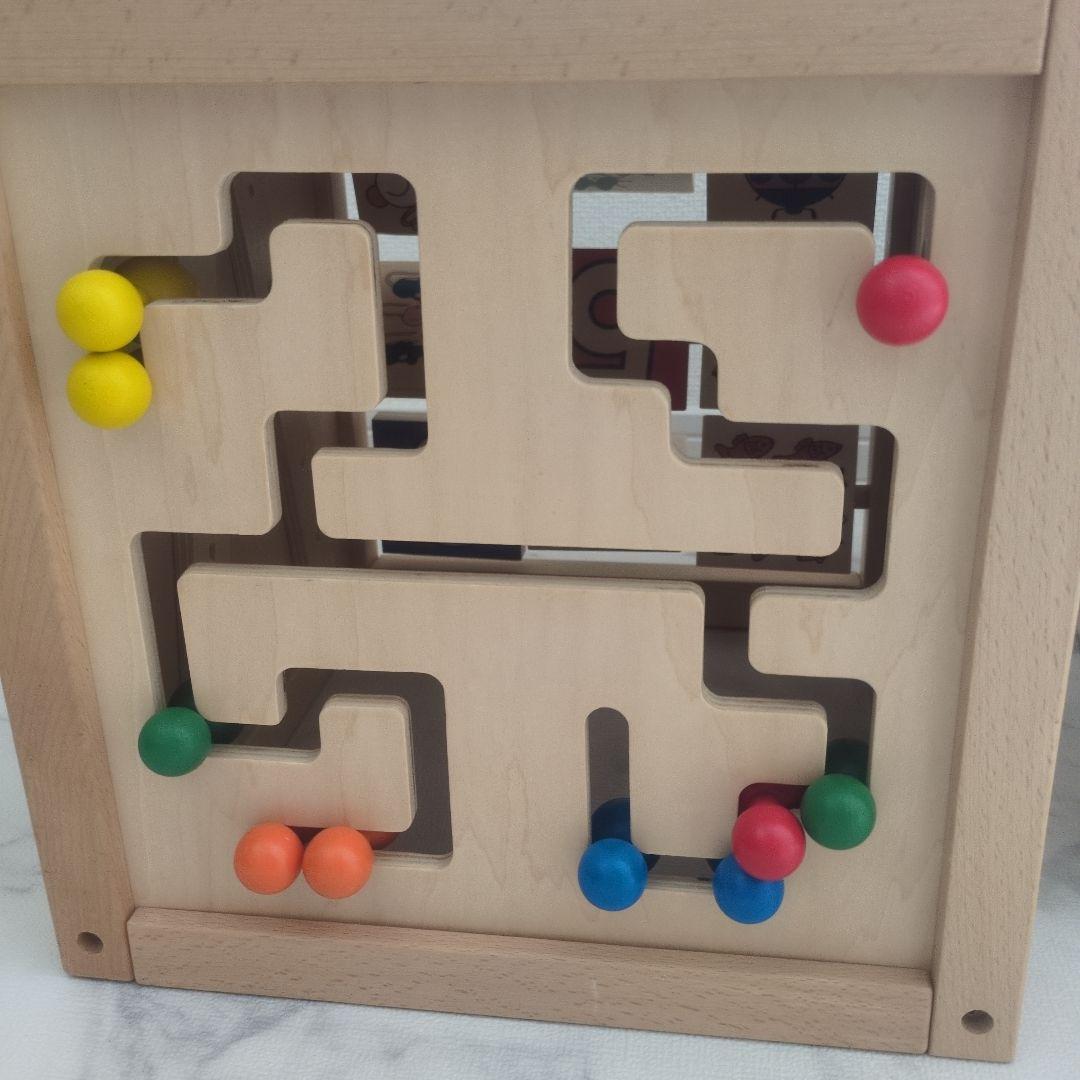 木製知育玩具 Fun Toy Cube 森のあそび箱 - メルカリ