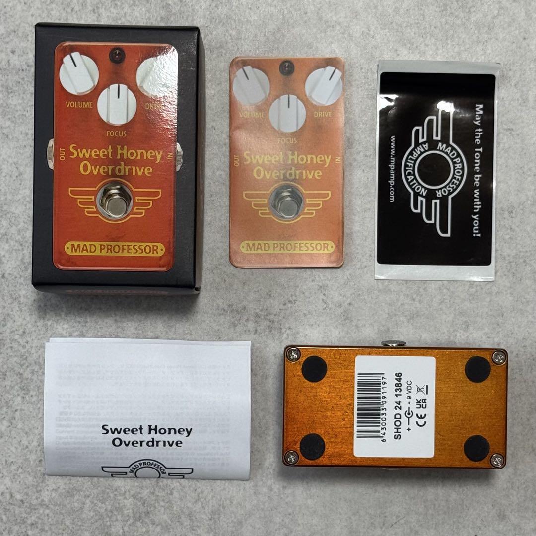 ギター MAD PROFESSOR SWEET HONEY OVERDRIVE FAC