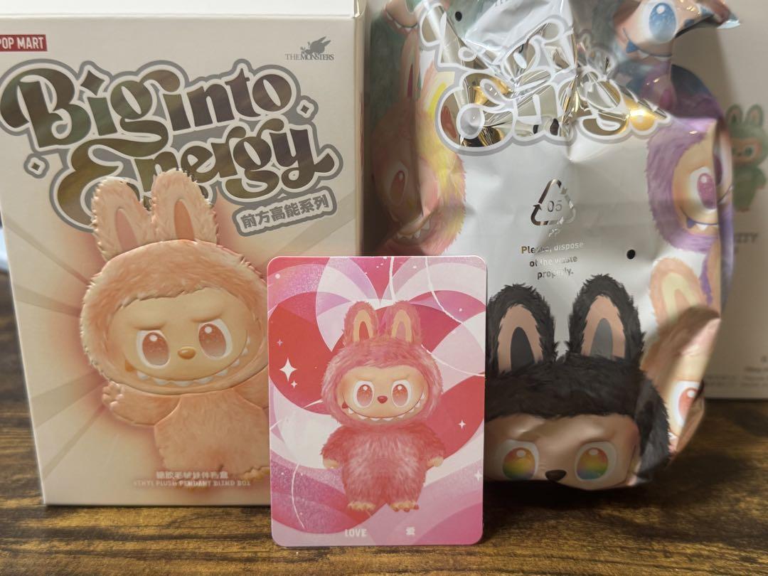 ぬいぐるみ POPMART LABUBU Big into Energy Love