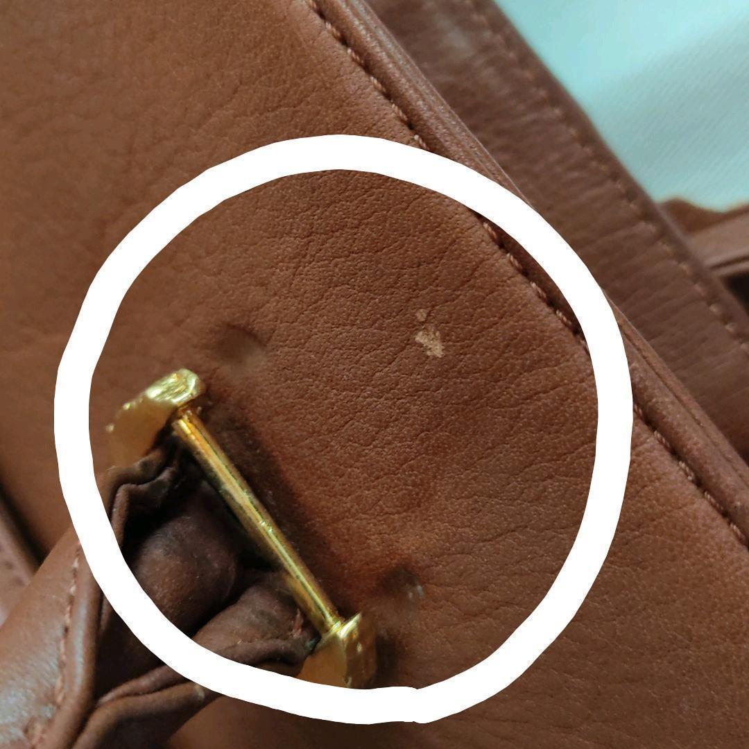 GENUINE LEATHER　ジェニュインレザー　トートバッグ　レザーバッグ