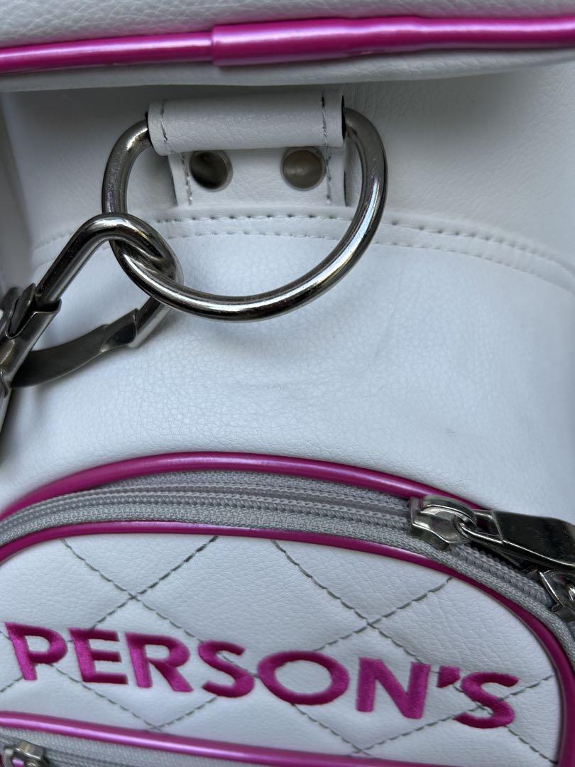 PERSON'Sパーソンズレディースキャディバッグのみ新品、未使用