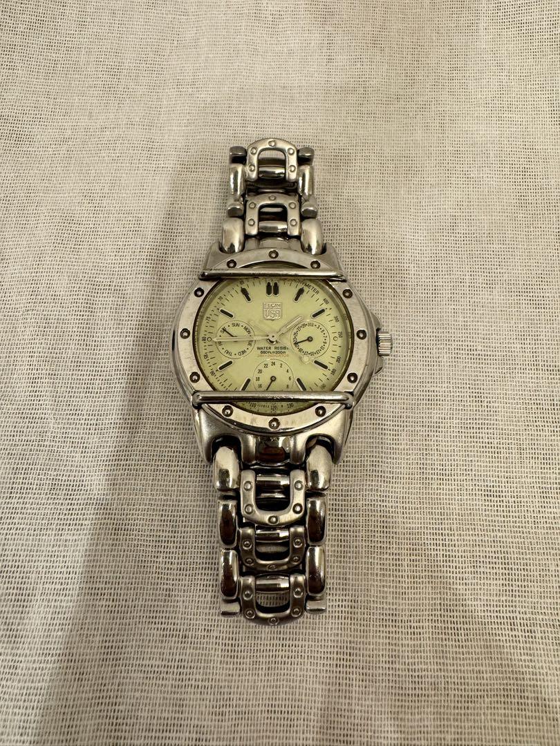 f001 Z4 ELGIN エルジン FK-948-A クオーツ メンズ 腕時計