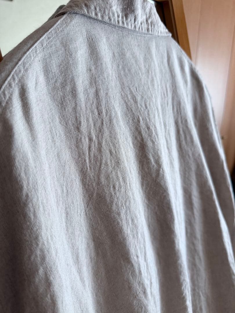 ヴェリテクール CO-003 リネン 3PKTコート サイズ1 KINARI ヴェリテクール CO-003 リネン 3PKTコート サイズ1 KINARI